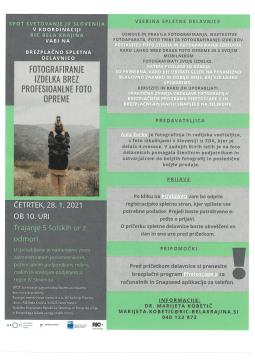 Vabilo na FOTO delavnico